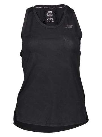 New Balance Top sportowy w kolorze czarnym