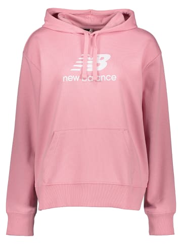 New Balance Hoodie "Essentials" in Rosa