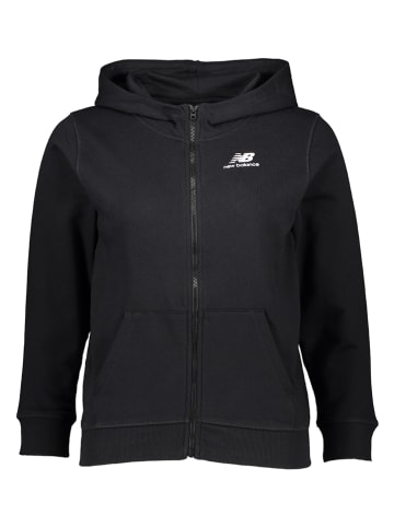 New Balance Sweatjacke "Essentials" in Schwarz