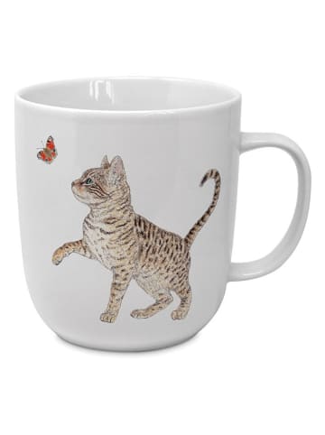 ppd Mok "Céline" wit/lichtblauw - 400 ml