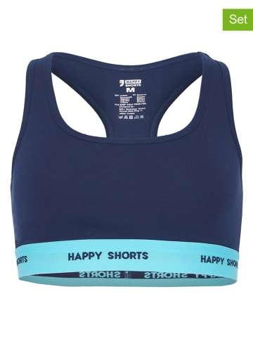 Happy Shorts 2-delige set: bustiers blauw