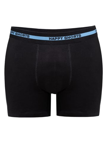 Happy Shorts 7er-Set: Boxershorts in Bunt/ Schwarz