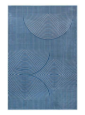 Hanse Home Laagpolig tapijt "Faron" blauw