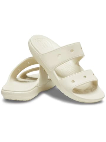 Crocs Pantoletten "Classic" in Creme
