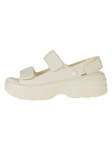 Crocs Sandalen "Skyline" in Creme