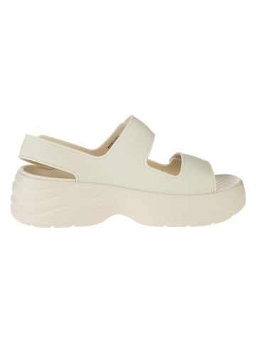 Crocs Sandały "Skyline" w kolorze kremowym