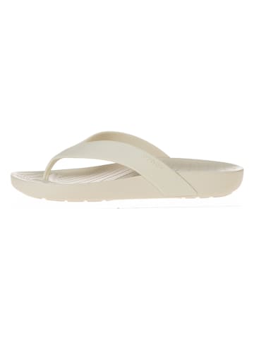 Crocs Zehentrenner "Splash" in Creme