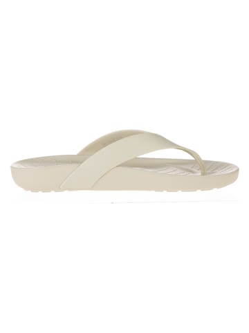 Crocs Zehentrenner "Splash" in Creme