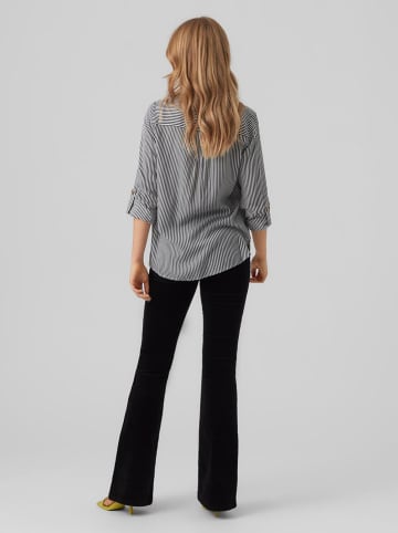 Vero Moda Koszula w kolorze biało-granatowym