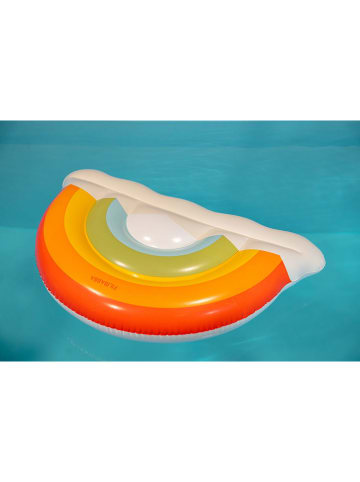 Filibabba Luftmatratze "Bunter Regenbogen" in Bunt - (L)100 x (H)60 ab 3 Jahren