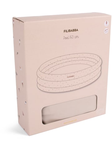 Filibabba Planschbecken "Alfie" in Rosa - Ø150 cm - ab 3 Jahren