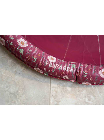 Filibabba Planschmatte "Alfie" in Rot - Ø100 cm - ab 3 Jahren