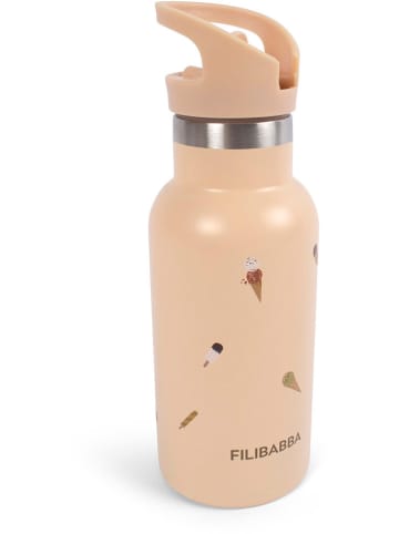 Filibabba Trinkflasche "Cool Summer" in Rosa - 350 ml
