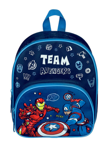 Avengers Plecak "Avengers Rucksack" w kolorze niebieskim - 25,5 x 30,5 x 10 cm