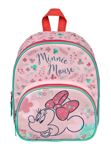 MINNIE MOUSE Plecak "Minnie Mouse" w kolorze jasnoróżowym - 25,5 x 30,5 x 10 cm