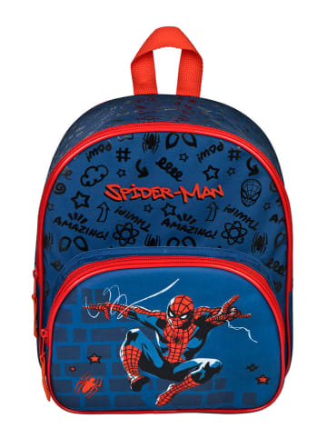 Spiderman Rugzak "Spider-Man" blauw - (B)25,5 x (H)30,5 x (D)10 cm