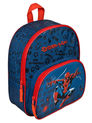 Spiderman Rugzak "Spider-Man" blauw - (B)25,5 x (H)30,5 x (D)10 cm