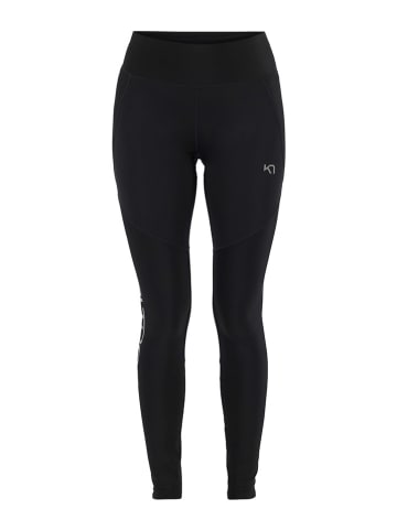 KARI TRAA Funktionsleggings "Tirill" in Schwarz