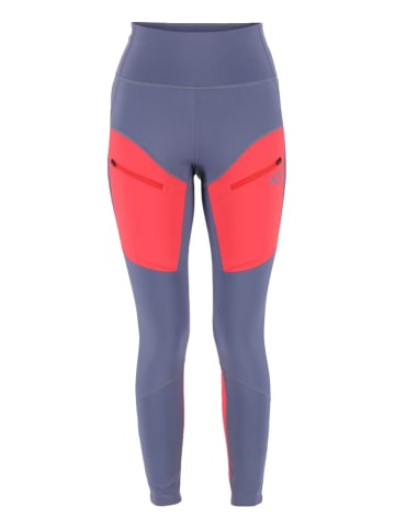KARI TRAA Wanderleggings "Ane" in Lila/ Pink