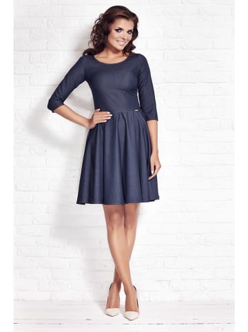 Awama Kleid in Dunkelblau