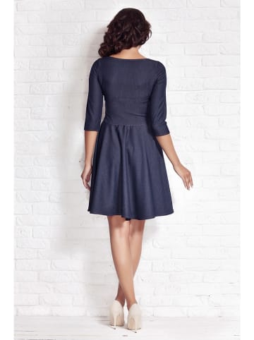 Awama Kleid in Dunkelblau