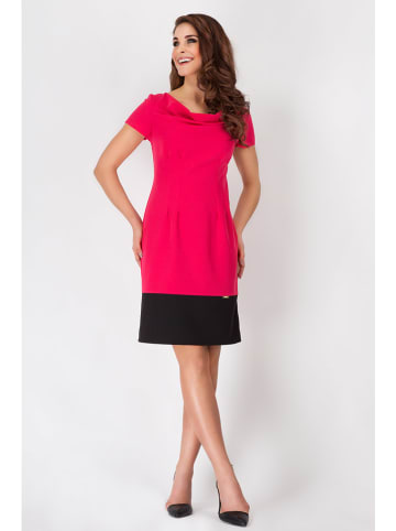 Awama Kleid in Rot/ Schwarz