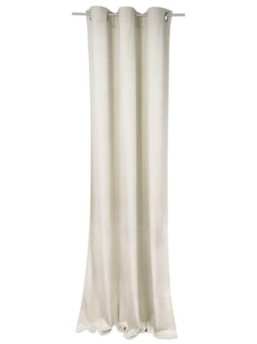 Tom Tailor home Gordijn "French Velvet" crème - (L)245 x (B)135 cm