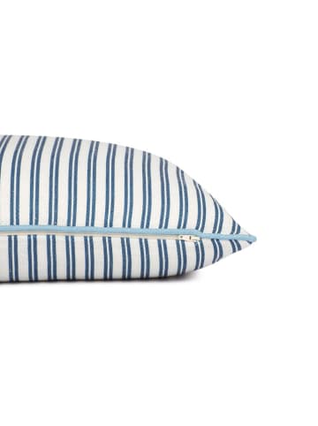 Tom Tailor home Kussenhoes "Little Stripes"  donkerblauw