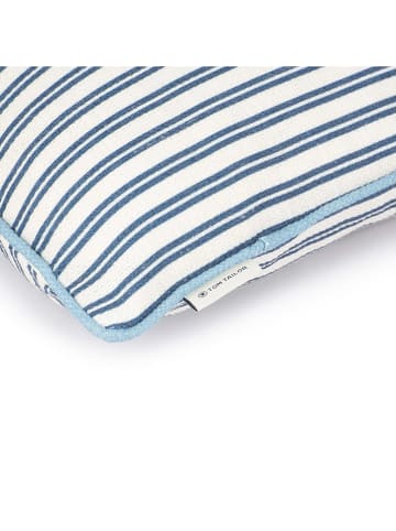 Tom Tailor home Kussenhoes "Little Stripes"  donkerblauw