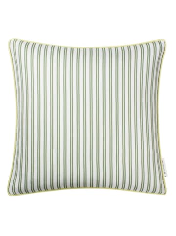 Tom Tailor home Poszewka "Little Stripes" w kolorze zielonym na poduszkę