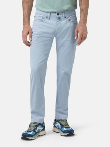 Pierre Cardin Spodnie - Tapered fit - w kolorze błękitnym