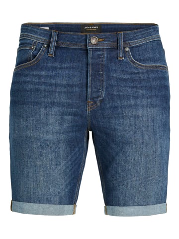 Jack & Jones Spijkershort "Rick" blauw