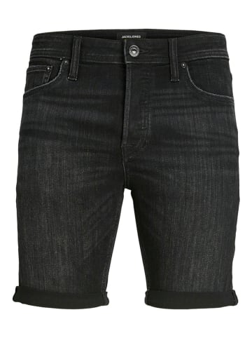 Jack & Jones Jeans-Shorts "Rick" in Schwarz