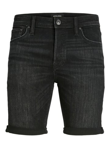 Jack & Jones Spijkeshort "Rick" zwart