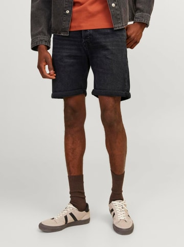 Jack & Jones Jeans-Shorts "Chris" in Schwarz