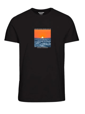 Jack & Jones Koszulka "Marbella" w kolorze czarnym