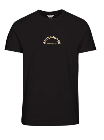 Jack & Jones Koszulka "Marbella" w kolorze czarnym