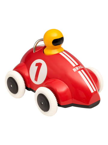 Brio Samochód wyścigowy w kolorze czerwonym - 12 m+