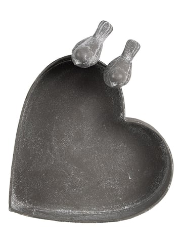 Clayre & Eef Pflanzenhalter in Grau - (B)19 x (H)7 x (T)17 cm