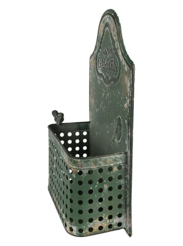 Clayre & Eef Uchwyt w kolorze zielonym na rośliny - 29 x 45 x 13 cm