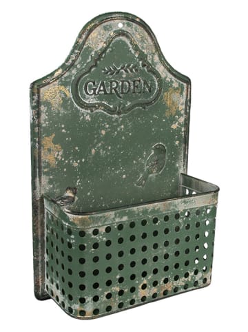 Clayre & Eef Plantenhouder groen - (B)29 x (H)45 x (D)13 cm