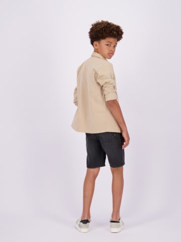 Vingino Jeans-Shorts in Schwarz