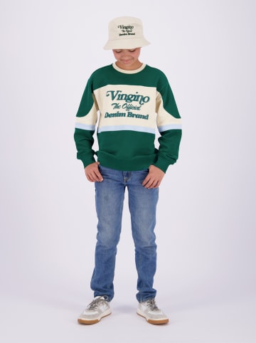 Vingino Sweatshirt groen/beige