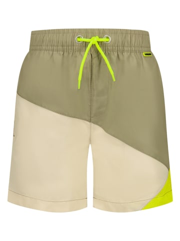 Vingino Badeshorts in Khaki/ Beige