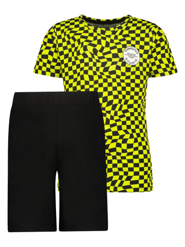 Vingino Pyjama zwart/geel