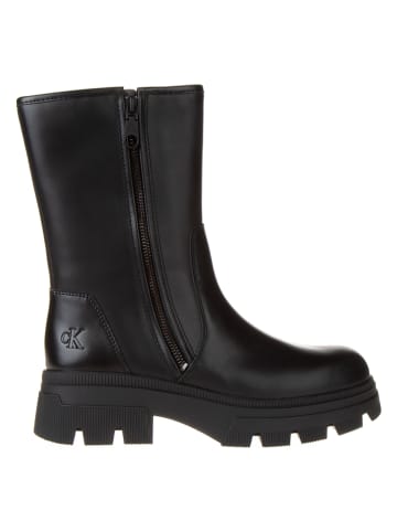 Calvin Klein Leren boots zwart