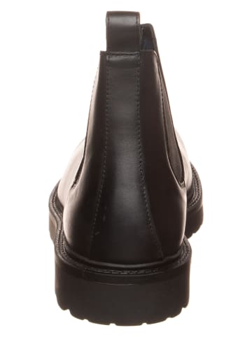 Tommy Hilfiger Shoes Leder-Chelsea-Boots in Schwarz