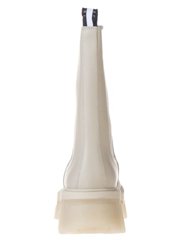 Tommy Hilfiger Shoes Leder-Chelsea-Boots in Beige