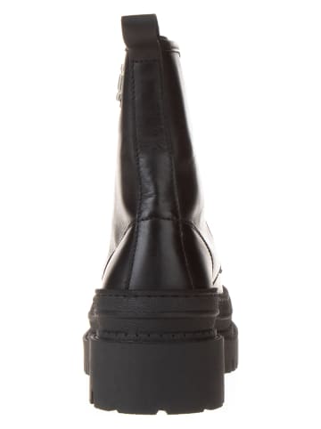 Tommy Hilfiger Shoes Leder-Boots in Schwarz