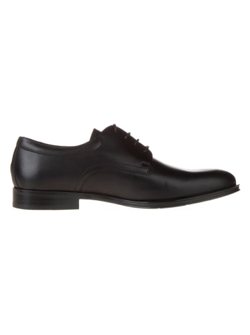Tommy Hilfiger Shoes Leder-Schnürschuhe in Schwarz